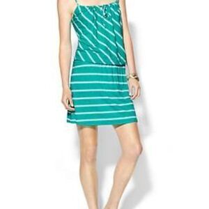 Michael Stars Hampton Stripe Halter Mini Dress OS